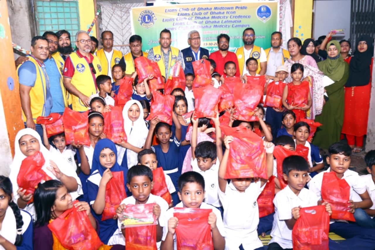 Distribution of nutritious food and educational materials was held